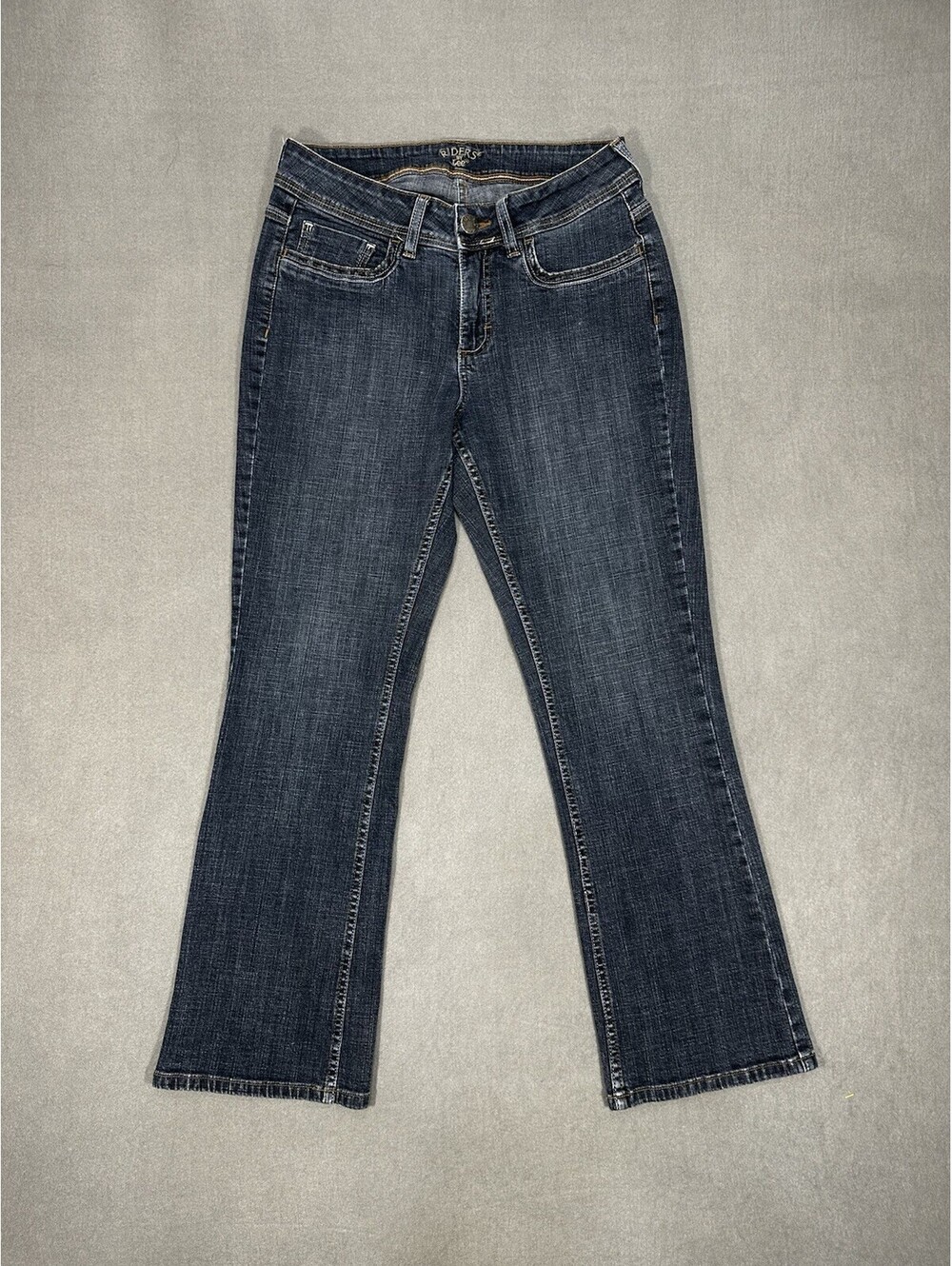 Riders by Lee Women’s Jeans Size 28x27.5 Dark Blue Straight Leg Denim